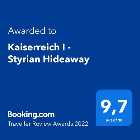 Apartamento Kaiserreich I - Styrian Hideaway